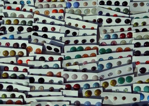 Stone earrings Stock Photos