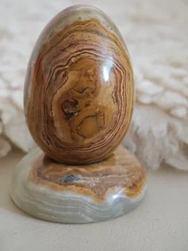 Stone egg Fotos de archivo