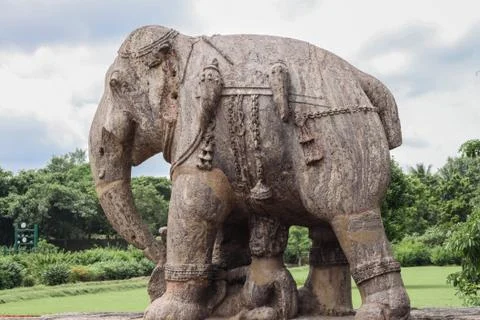 Stone Elephant Stock Photos