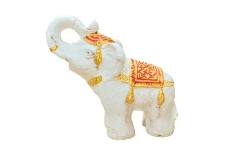 Stone elephant statue 스톡 사진