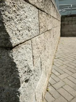 Stone Facade Foto stock