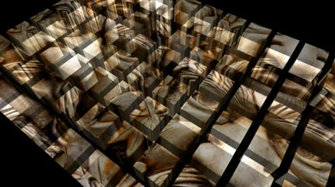 Stone Face Cubes Motion Mapping Vidéo 24732068