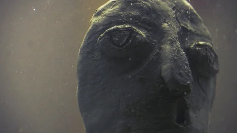 Stone face 库存影片 107078413