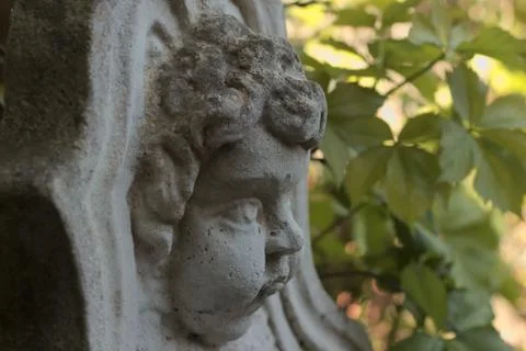 Stone face Stock-Fotos