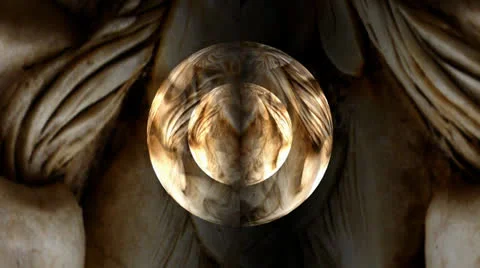 Stone Face Sphere Motion Mapping 2 库存影片 24731870