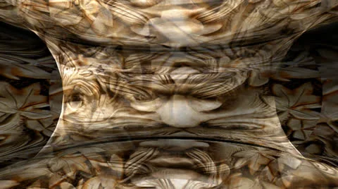 Stone Face Tubular Motion Mapping Stockbeeldmateriaal 24732569