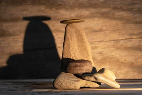 Stone figure. Stock Photos