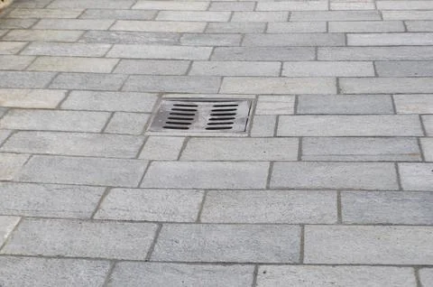 Stone floor construction Stock Photos