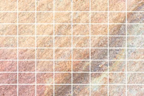 Stone floor tile seamless background and texture Stock Illustration