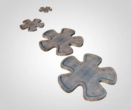 Stone flowers Stock Illustration