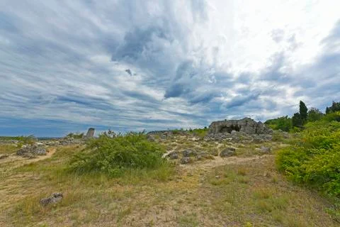 The stone forest Foto stock