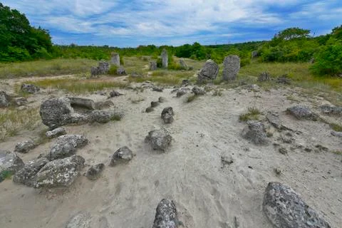 The stone forest Foto stock