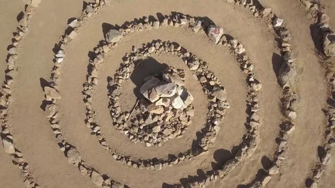 Stone formation straight Stock Footage 84250008