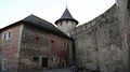 Stone fortress in Khotyn city, western Ukraine HD Footage