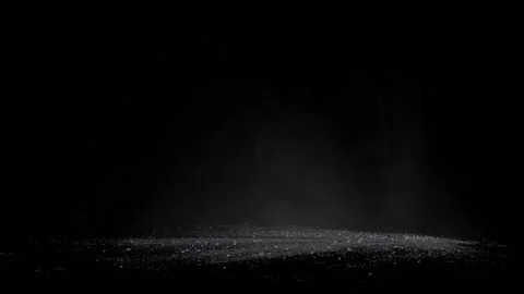 Stone fragments exploded from right flying out to left, blasted ground Stock Footage 142647321