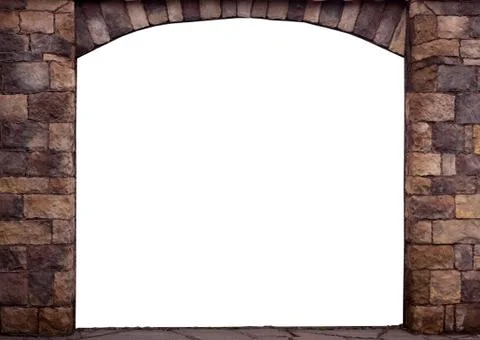Stone frame Stock Photos