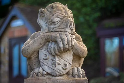 Stone gargoyle Stock Photos