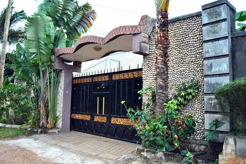 Stone gate Stock Photos