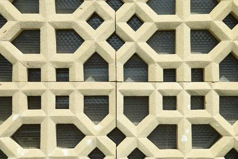 Stone with glass in the background Stock Photos