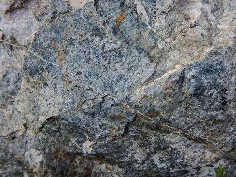 Stone gray wall with veins Stock Photos