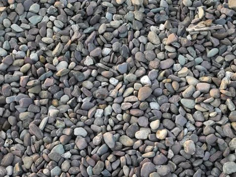 Stone ground pattern, natural stone texture, ground pavement background Foto stock