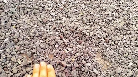 Stone in hand Stock Footage 279821600
