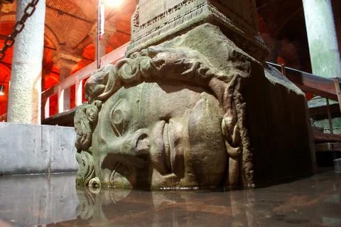 Stone head Stock Photos