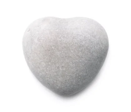 Stone heart Stock Photos