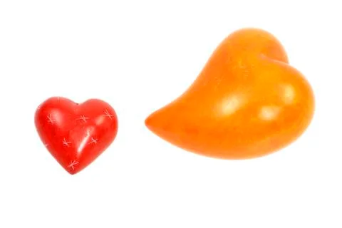 Stone Hearts Stock Photos