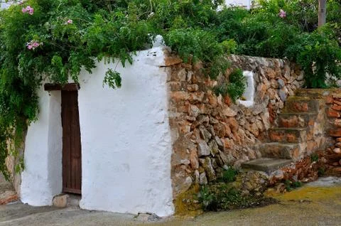 Stone house Foto stock