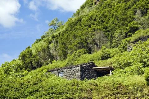Stone house Stock Photos