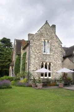 Stone house Stock Photos
