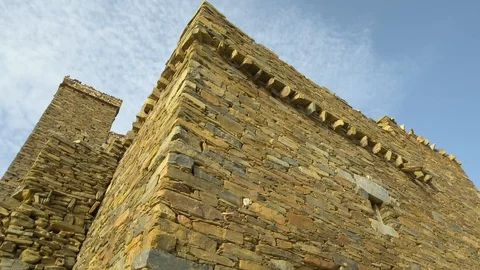Stone houses Stock Footage 112783871