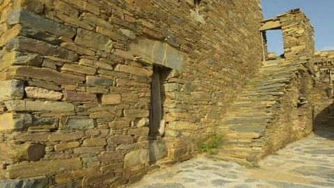 Stone houses Stock Footage 112784113