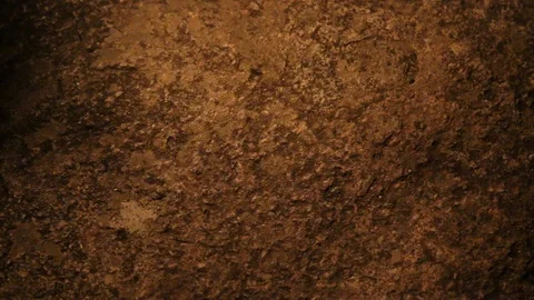 Stone illuminated with a torch Stock Footage 95330604