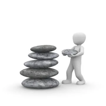 Stone Stock Illustration