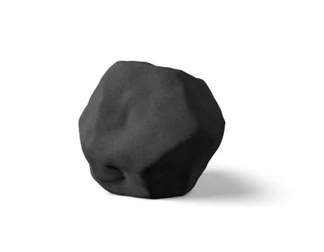 Stone isolated on white background. Stock Illustration