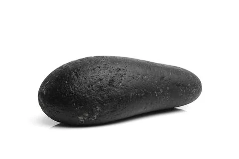 Stone isolated on white background 스톡 사진
