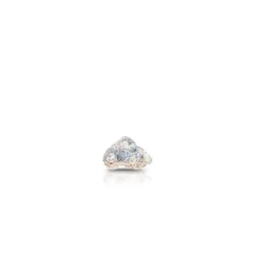 Stone isolated on white background Foto stock