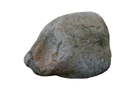 Stone isolated on white background Stock Photos