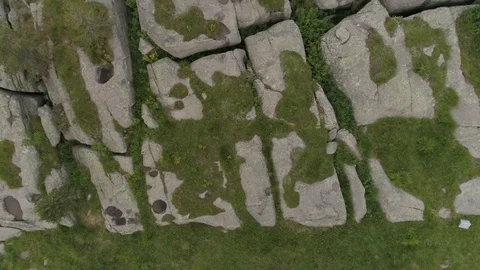 Stone labyrinth Stockbeeldmateriaal 112253979