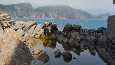 The stone lagoon. Stock Footage 108301191