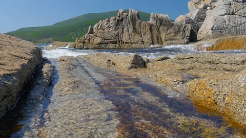 The stone lagoon. Stock Footage 108301208