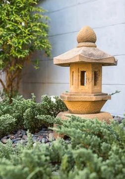 Stone Lantern Stock Photos