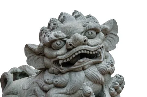 Stone lion Stock Photos
