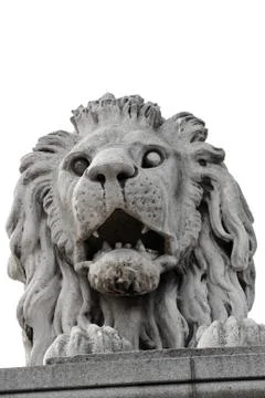 Stone lion Stock Photos