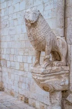 Stone lions Stock Photos
