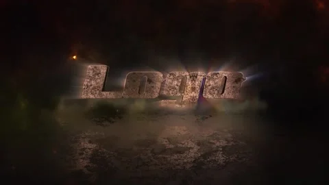 Stone Logo for After Effects Stock After Effects