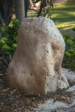 Stone-manument closeup Stock Photos