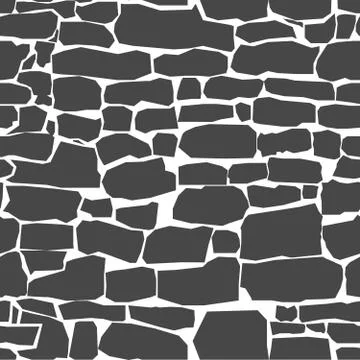Stone masonry Stock Illustration